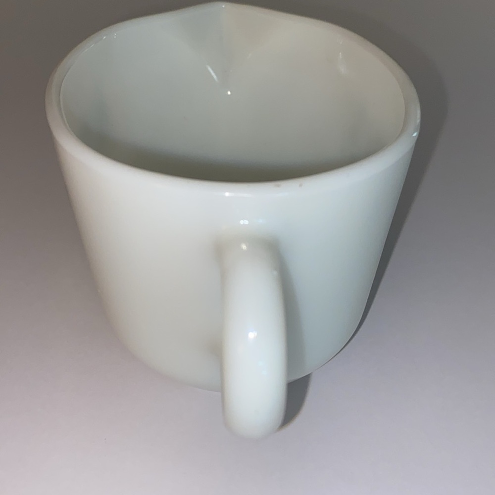Vintage Pyrex Gravy Boat, Corelle Compatible, Spring Blossom Pattern Green&White - Picture 3 of 5